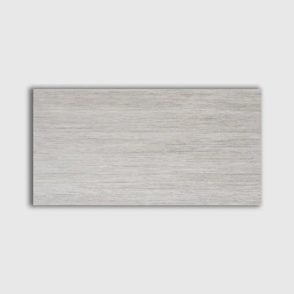 Silver Matte Fabric Look Porcelain Tiles 12x24