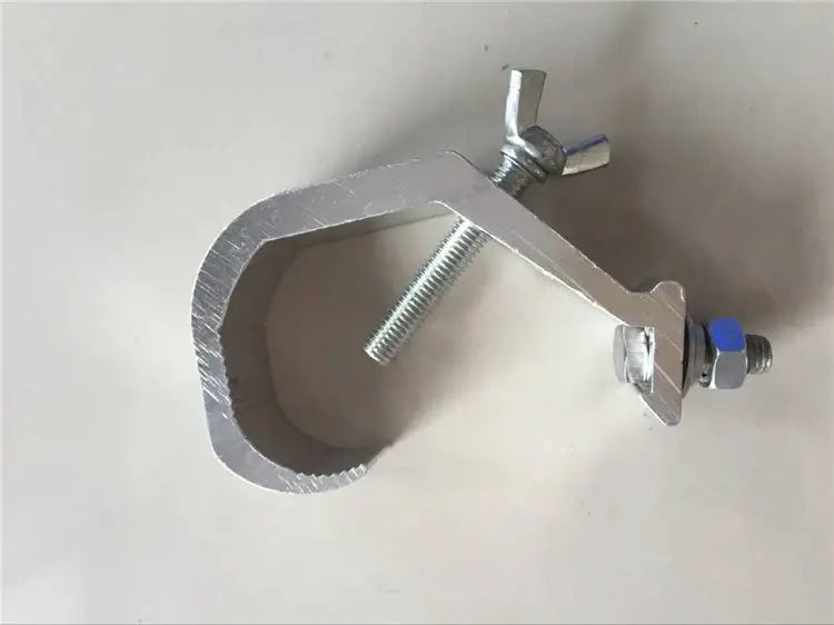 Silver metallic aluminium light hook for led par moving head clamp