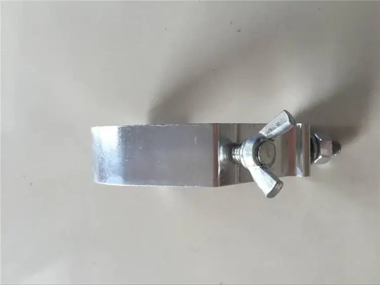 Silver metallic aluminium light hook for led par moving head clamp