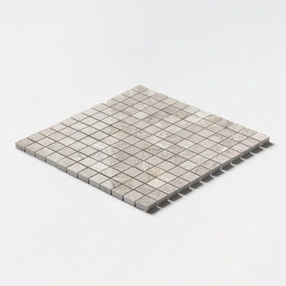 Silver Mystique Polished 1x1 Marble Mosaics 12x12