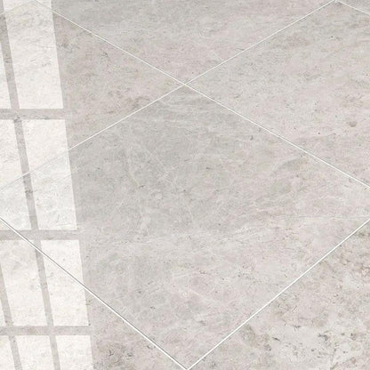 Silver Horizon Polished Marble Tiles 24x24