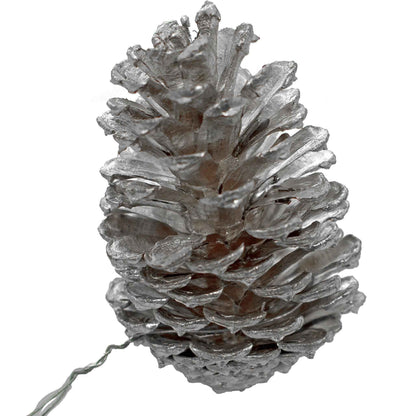 Silver Pine Cones