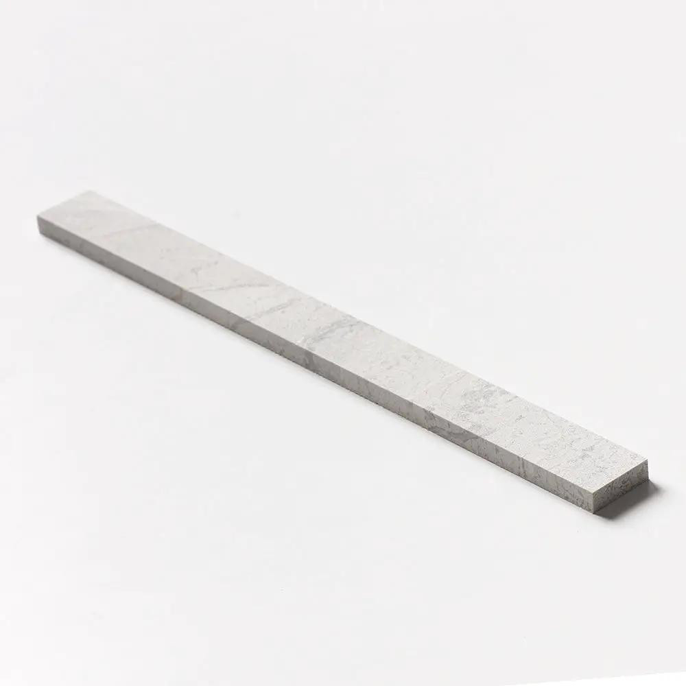 Silver Horizon Fine Textured Plank Marble Tiles 1 9/16x18