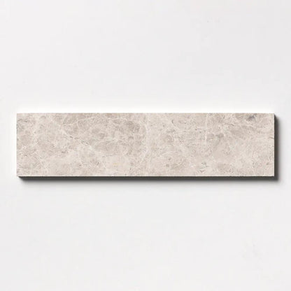 Silver Horizon Honed Subway Marble Tiles 3x12