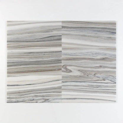 Silver Sky Honed Marble Tiles 12x24