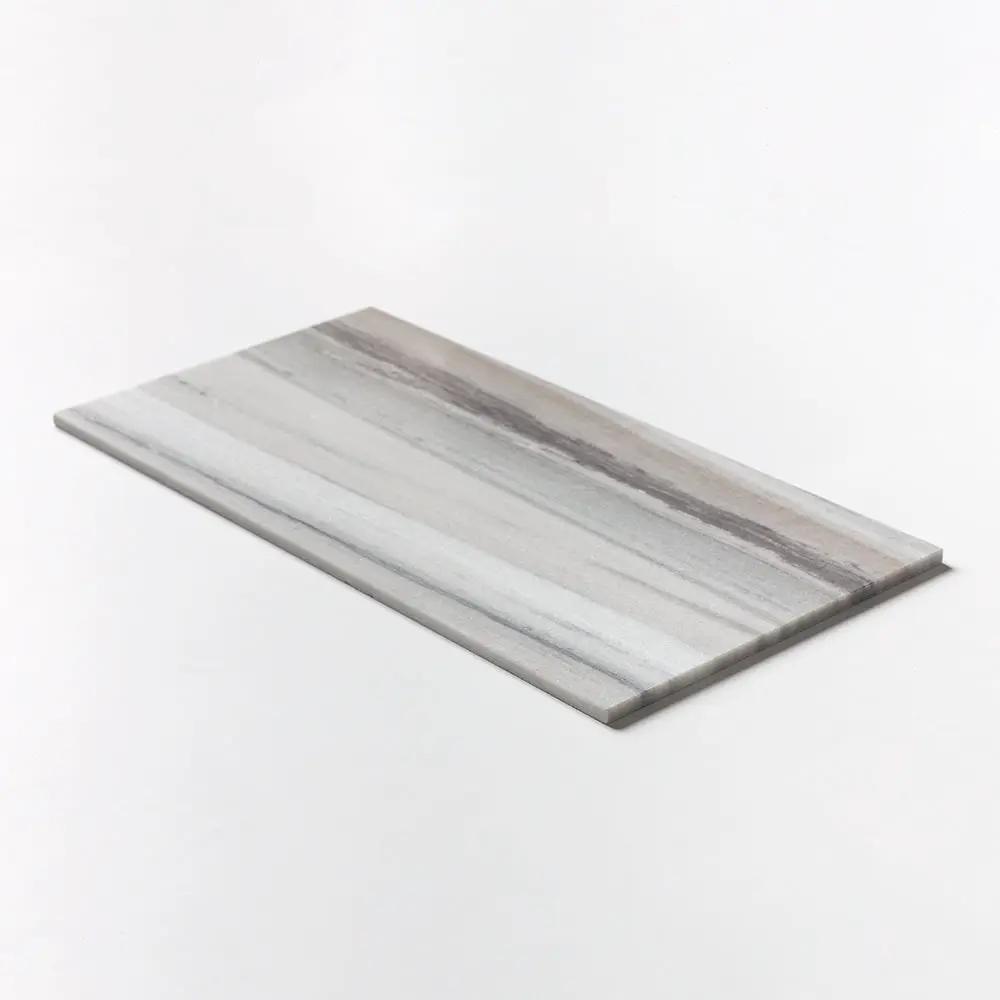 Silver Sky Honed Marble Tiles 12x24