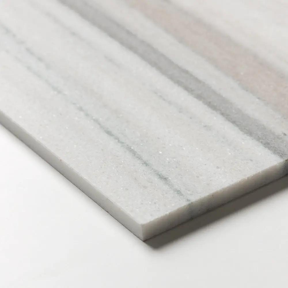 Silver Sky Honed Marble Tiles 12x24