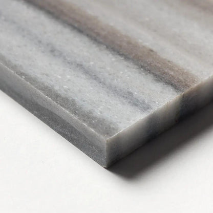 Silver Sky Honed Subway Marble Tiles 3x12