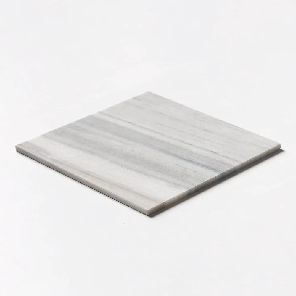 Silver Sky Polished Marble Tiles 12x12