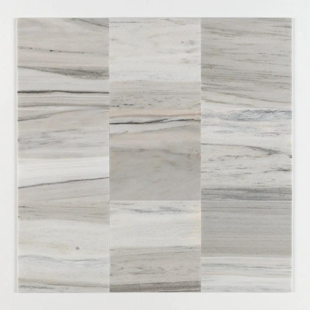 Silver Sky Polished Marble Tiles 12x12