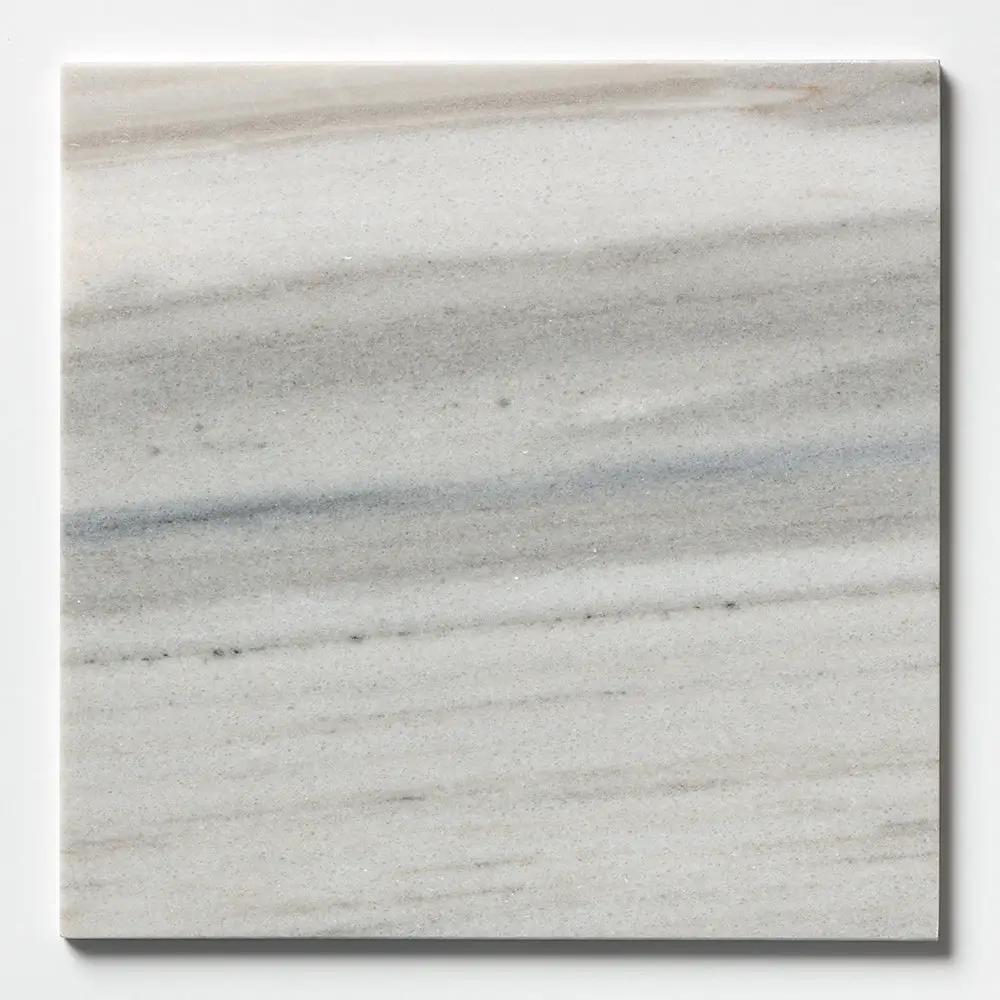 Silver Sky Polished Marble Tiles 12x12