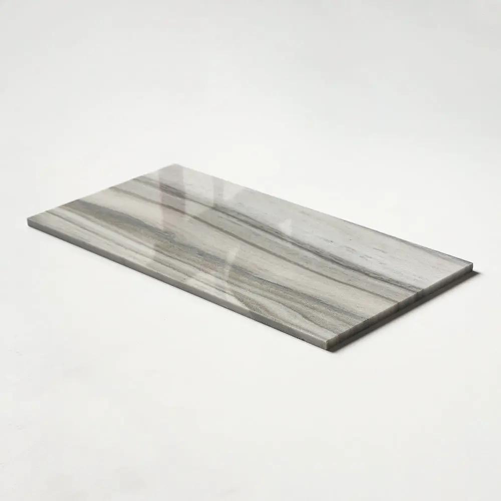 Silver Sky Polished Marble Tiles 12x24