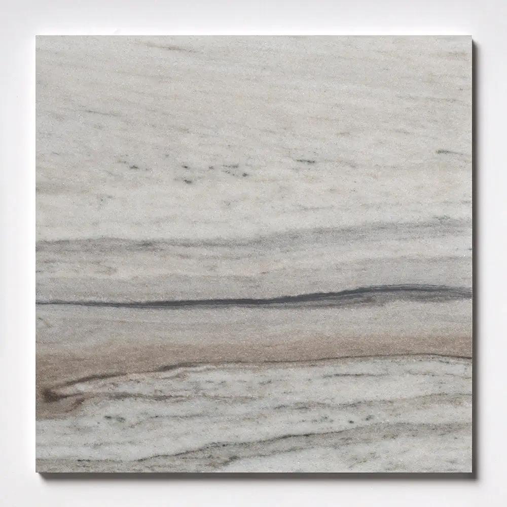 Silver Sky Polished Marble Tiles 18x18