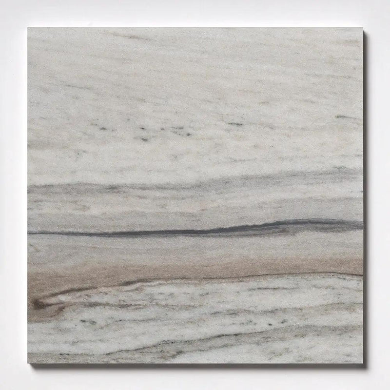 Silver Sky Polished Marble Tiles 18x18