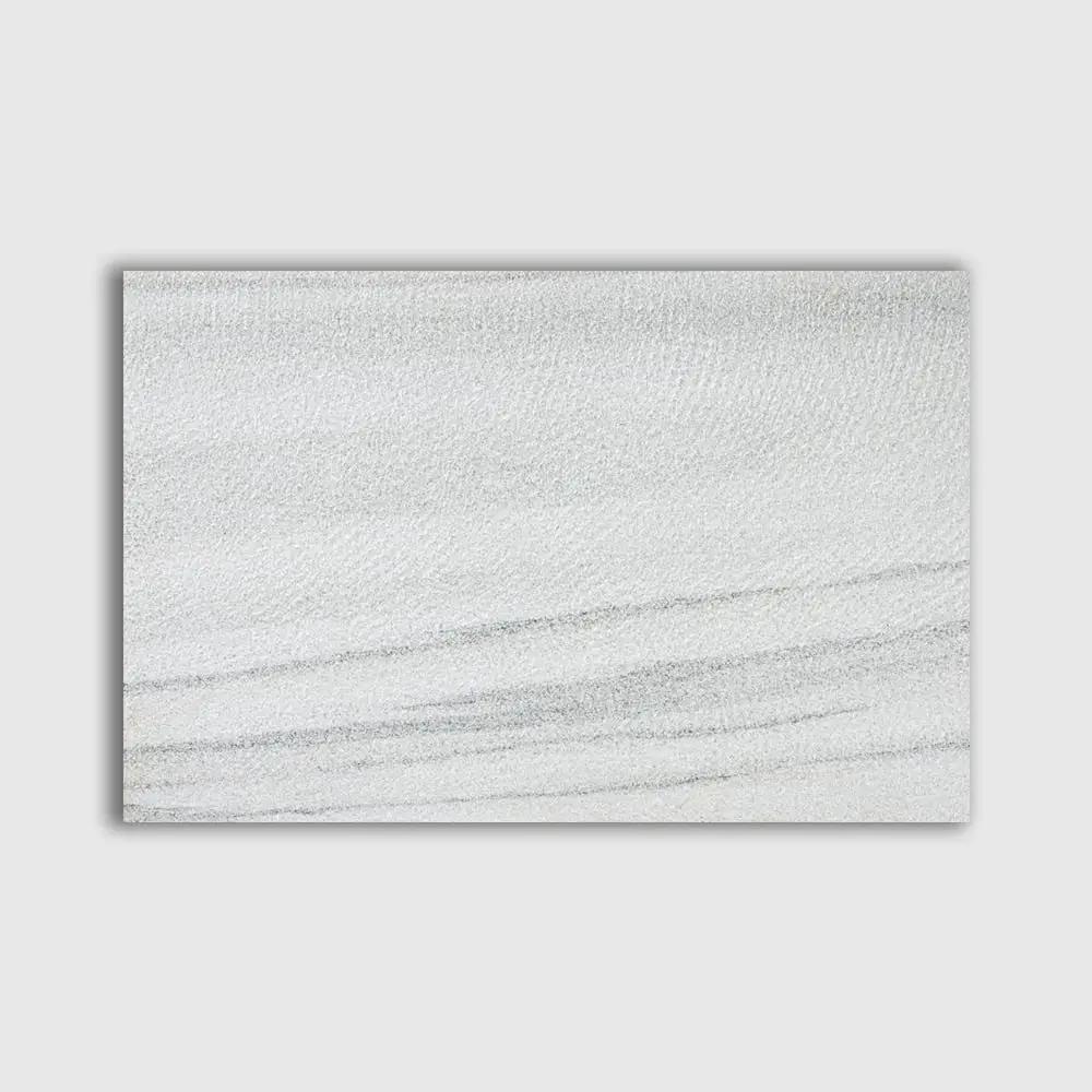 Silver Sky Vein Cut Rustic Textured Marble Tiles 16x24