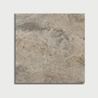 Silver Tumbled Travertine Pavers 24x24