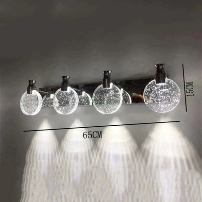 DecorBites™ Simple Crystal LED Wall Lamp for Bathroom Bedroom