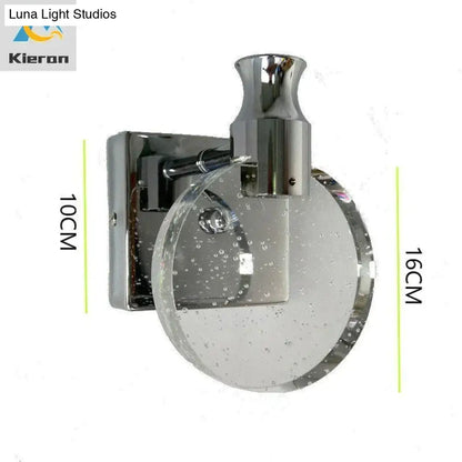 DecorBites™ Simple Crystal LED Wall Lamp for Bathroom Bedroom