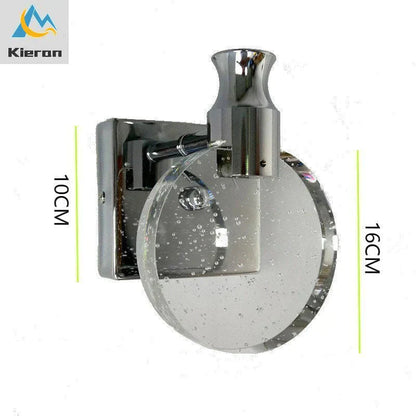 DecorBites™ Simple Crystal LED Wall Lamp for Bathroom Bedroom