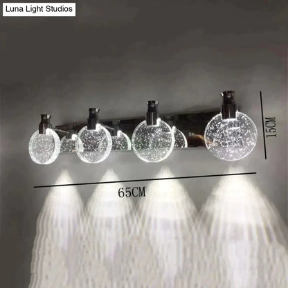 DecorBites™ Simple Crystal LED Wall Lamp for Bathroom Bedroom