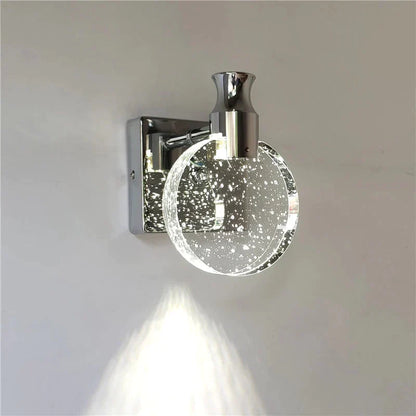 DecorBites™ Simple Crystal LED Wall Lamp for Bathroom Bedroom