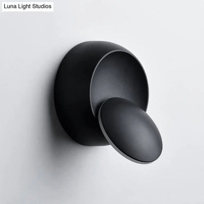 DecorBites™ Simple Style LED Aluminum Wall Lamp | Black/White Finish | for Stairway