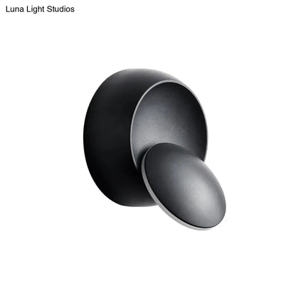 DecorBites™ Simple Style LED Aluminum Wall Lamp | Black/White Finish | for Stairway