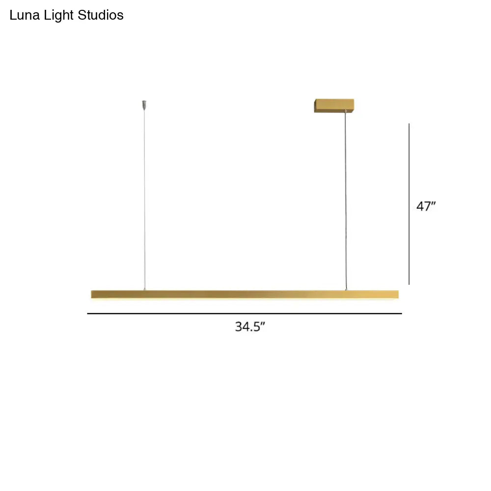 DecorBites™ Simplicity LED Metal Pendant Lighting for Dining Room