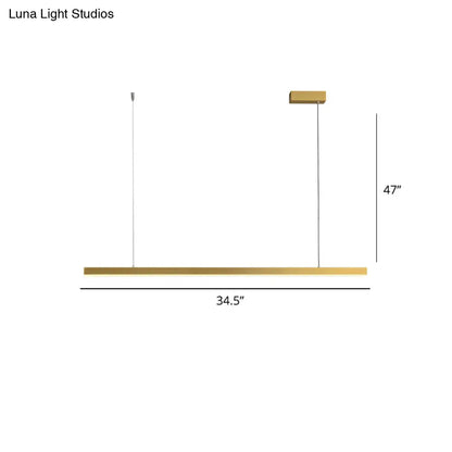 DecorBites™ Simplicity LED Metal Pendant Lighting for Dining Room