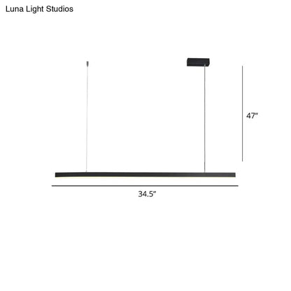 DecorBites™ Simplicity LED Metal Pendant Lighting for Dining Room