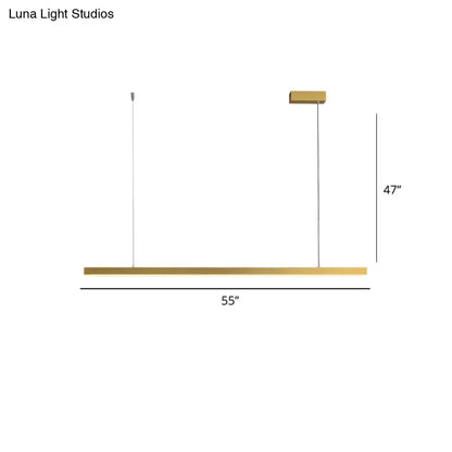DecorBites™ Simplicity LED Metal Pendant Lighting for Dining Room