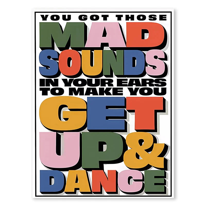 DecorBites™ Singer Harris Styles Lyrics Art Poster