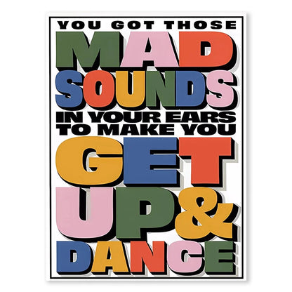 DecorBites™ Singer Harris Styles Lyrics Art Poster