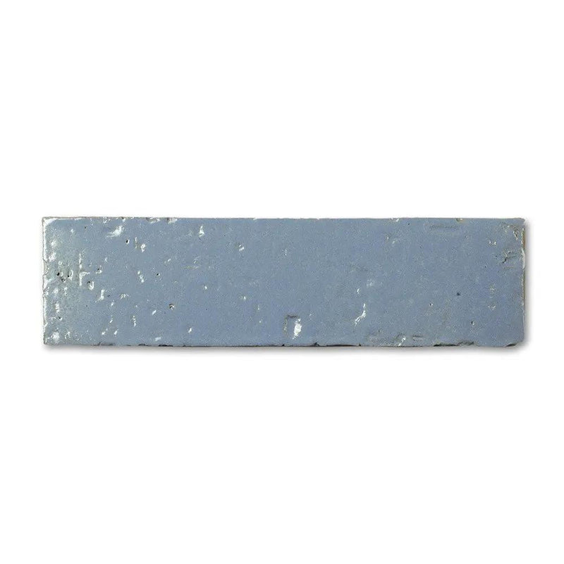 Sirena Sky Glossy Subway Glazed Terracotta Tiles 2 3/4x9 3/4