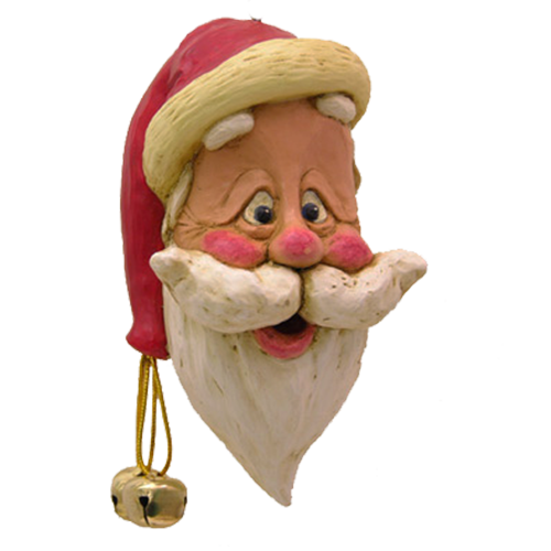 Large Skinny Santa Ornament | Bert Anderson Collection