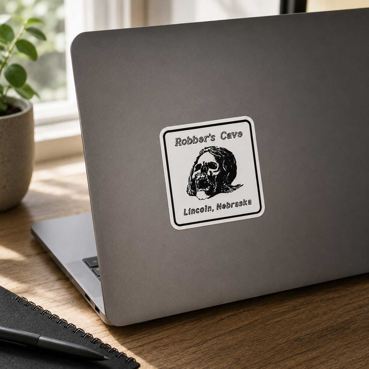 Robber's Cave Sticker | 3.5 x 3.5 | Robber's Cave