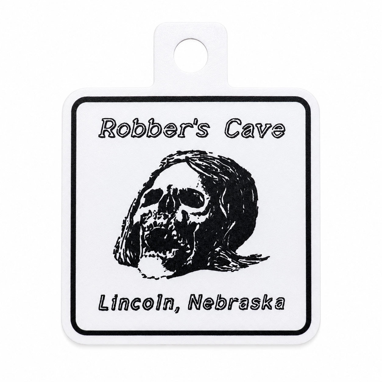 Robber's Cave Sticker | 3.5 x 3.5 | Robber's Cave
