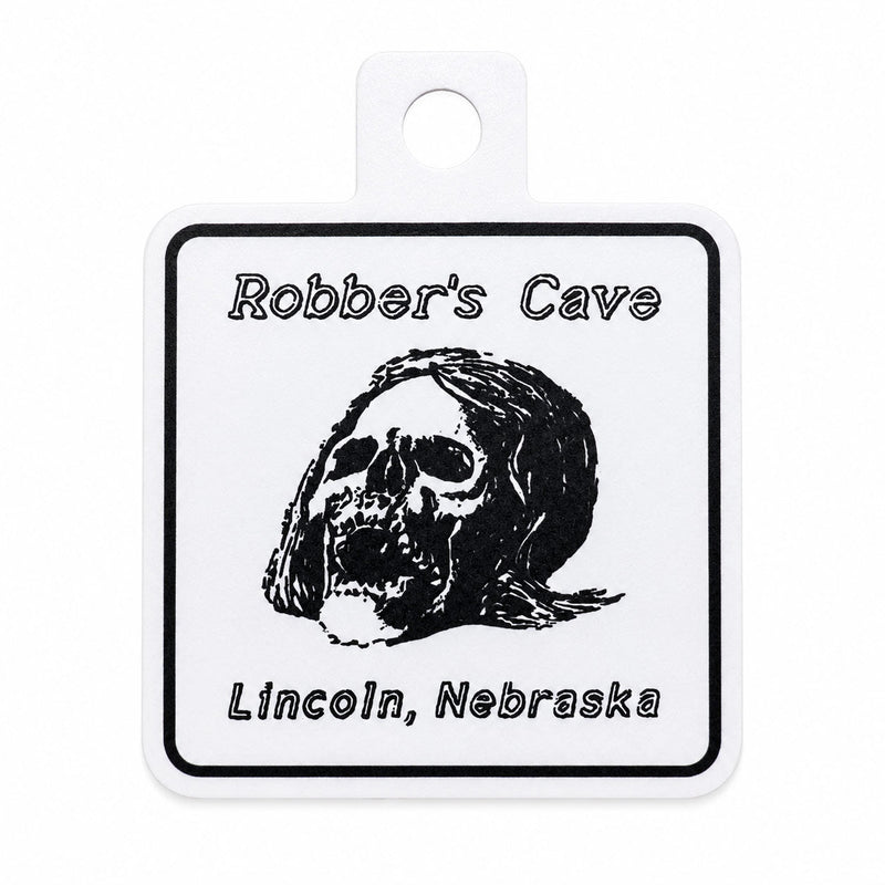 Robber's Cave Sticker | 3.5 x 3.5 | Robber's Cave