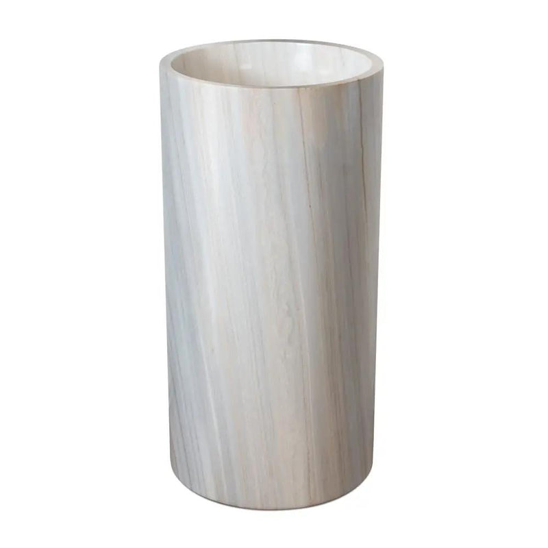 Silver Sky Honed Marble Sink