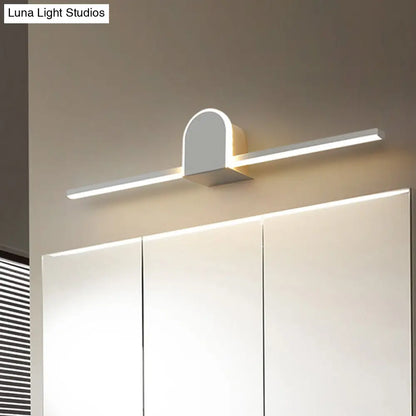 DecorBites™ Sleek 16"/23.5" LED Wall Lamp - Modern Slim Rod Bath Vanity Lighting with Acrylic Shade