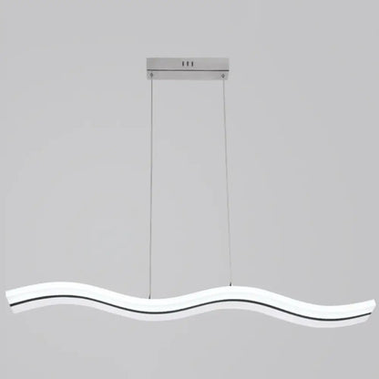 DecorBites™ Sleek Acrylic LED Pendant Light Fixture - Island Lighting for Chic Dining Ambiance