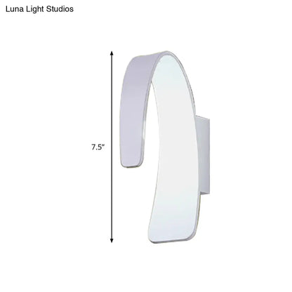 DecorBites™ Sleek Aluminum LED Wall Sconce for Cozy Living Rooms - Warm/White Light