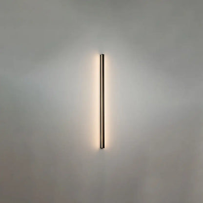 DecorBites™ Sleek Black LED Wall Sconce for Hallways - Linear Flush Mount Design