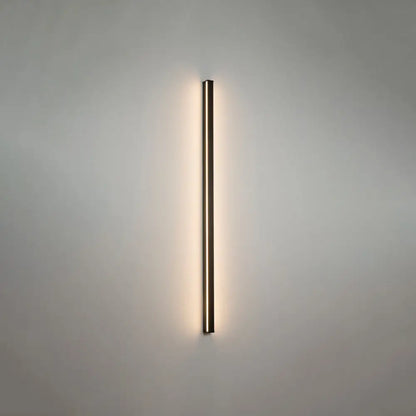 DecorBites™ Sleek Black LED Wall Sconce for Hallways - Linear Flush Mount Design