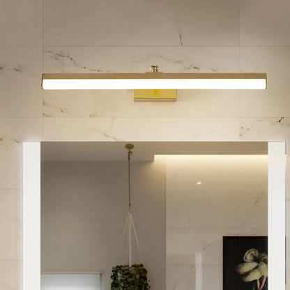 DecorBites™ Sleek Brass LED Wall Mounted Vanity Light Fixture