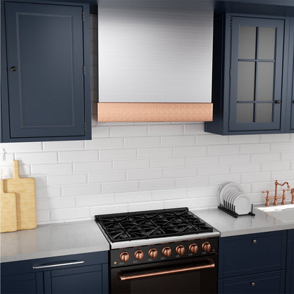 Akicon 30" Stainless Steel Wall Mount Range Hood with 600 CFM Vent Hood