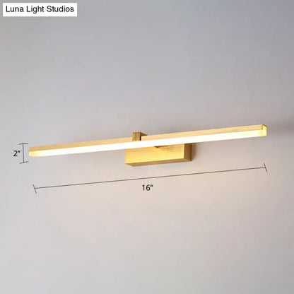 DecorBites™ Sleek Gold Vanity Light Fixture – Modern Metal LED Bath Lighting for Bathroom