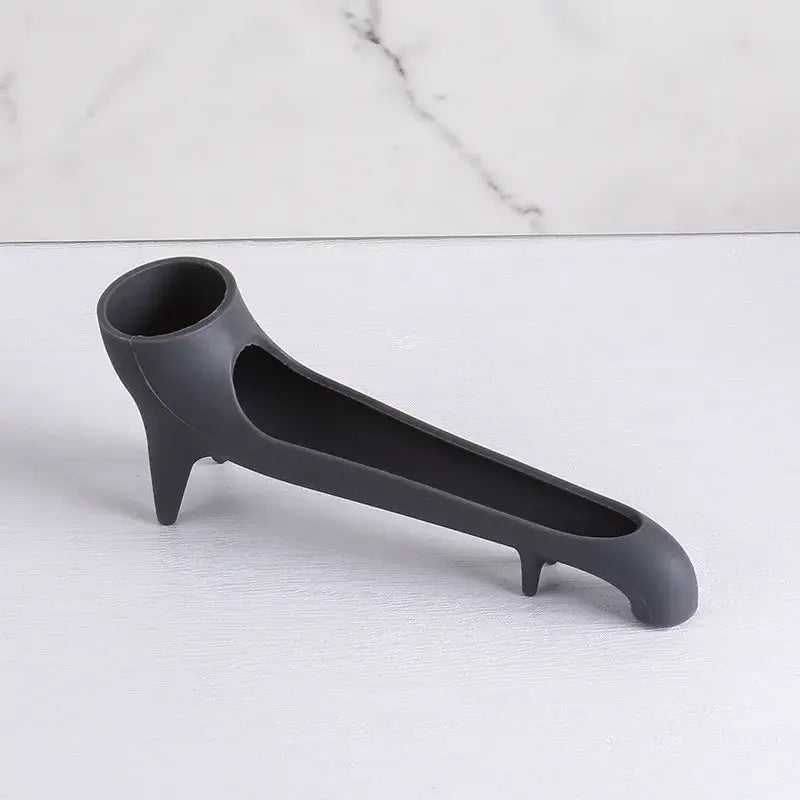 Sleek gray silicone water tank deflector kitchen coffee water guide