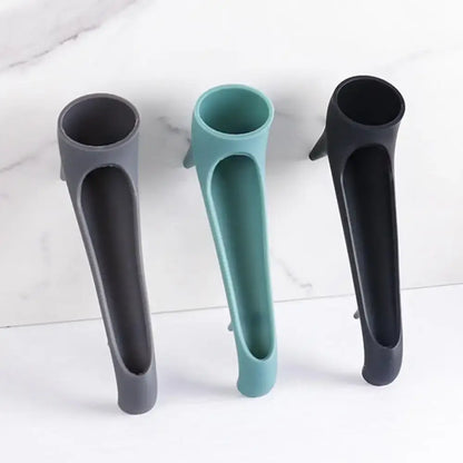 Sleek gray silicone water tank deflector kitchen coffee water guide
