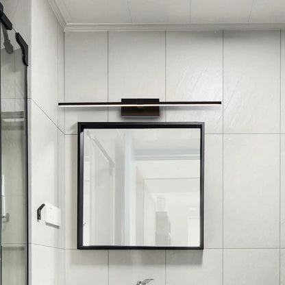 DecorBites™ Sleek LED Black Vanity Wall Light - Modern Wall Mounted Lighting for Bathroom in Warm/White Light